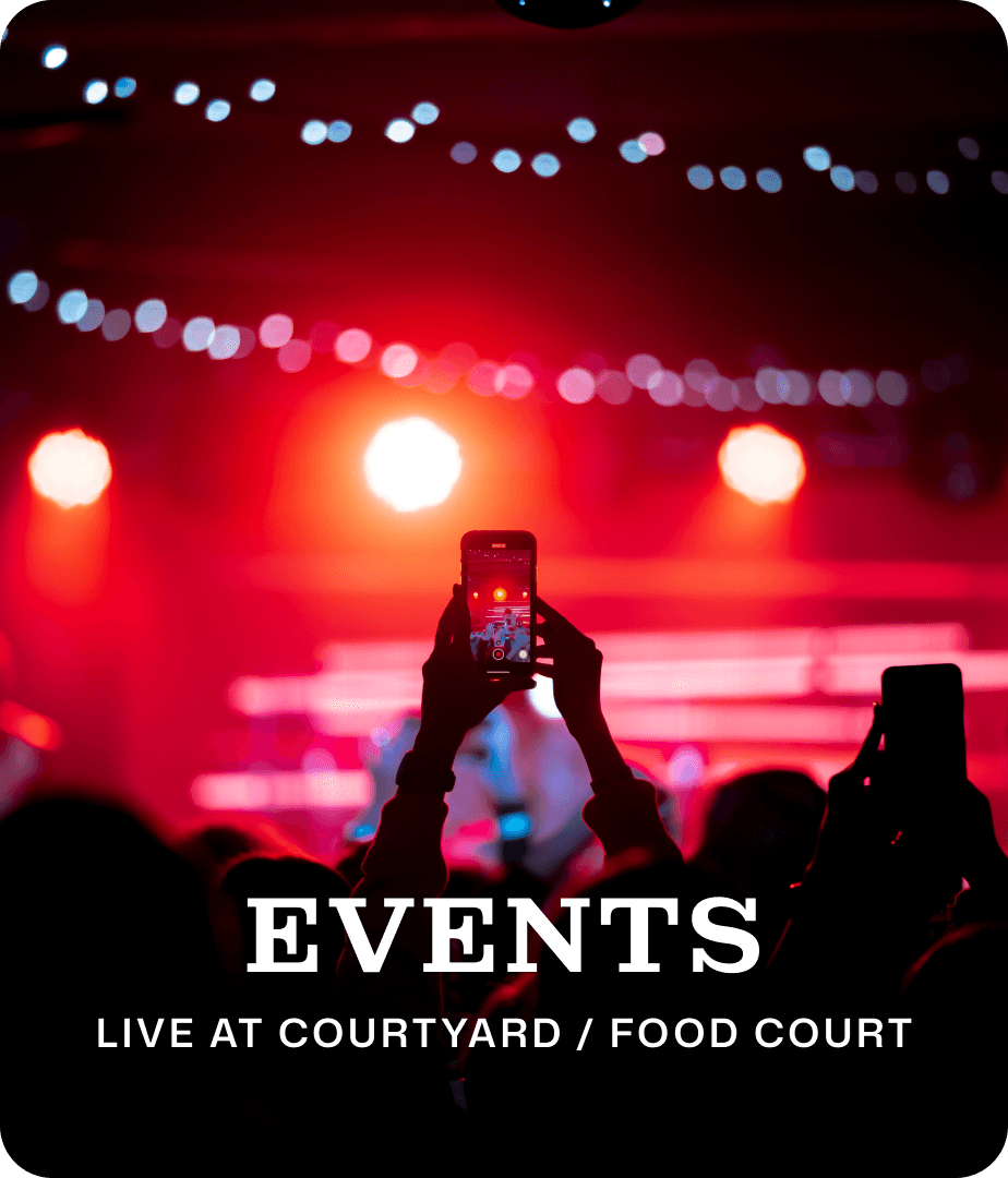 Live event at the courtyard